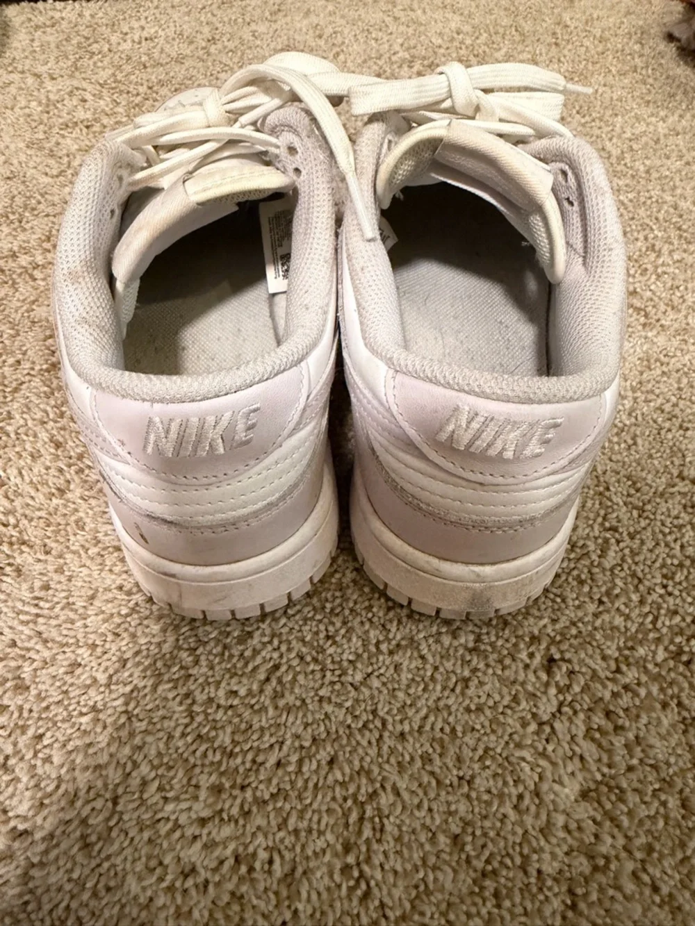 Nike Women’s Dunks in Lavender and white